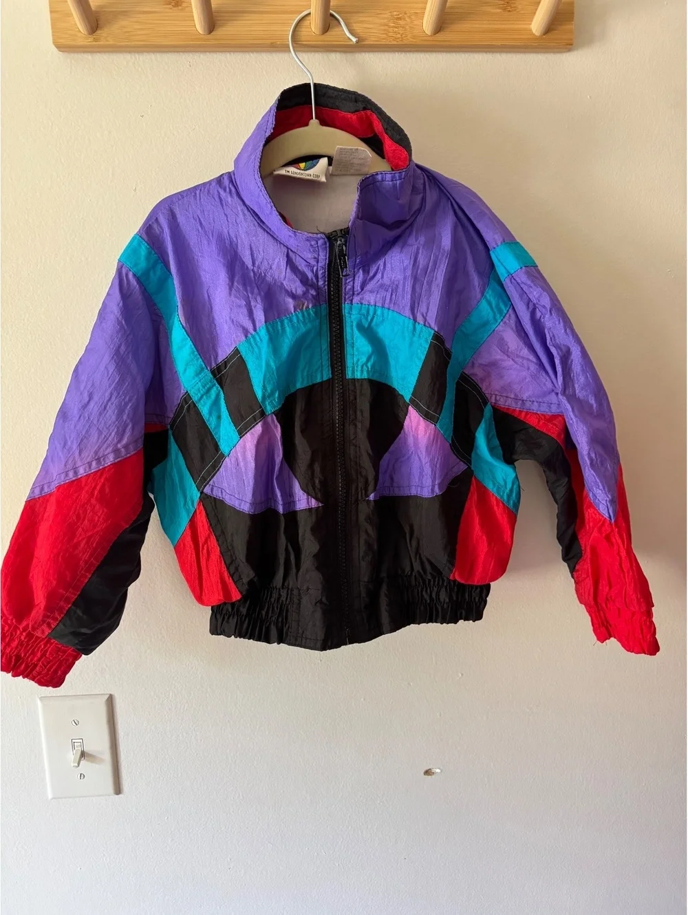RARE Kids 80’s London Fog RetroNylon Wind Breaker Track Suit